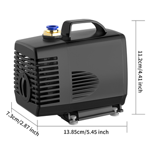 Pompe à eau submersible pour aquarium et bassin de rochers, filtre électrique domestique basse pression, pompe de circulation pour petit bassin à poissons 2500L/H - Product Image 4