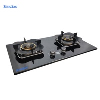 Portable Double tête brûleur à gaz cuisinière alimentation électrique USB batterie pour ménage RV hôtels deux classes Table allumage électronique
