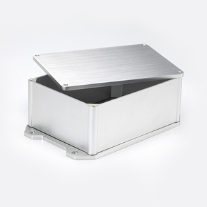 Custom Cutout Holes Waterproof Electrical Enclosure Outdoor Power Controller Housing Aluminum Shell Extrusion Junction Box