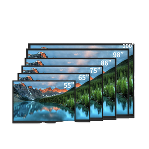 Tableau interactif intelligent personnalisé OEM de 65 <span class=keywords><strong>pouces</strong></span> avec caméra intégrée et double système pour salle de classe - Product Image 1