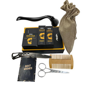 <span class=keywords><strong>Kit</strong></span> de toilettage de <span class=keywords><strong>barbe</strong></span> pour homme nettoyage rasage <span class=keywords><strong>entretien</strong></span> huile <span class=keywords><strong>kit</strong></span> de toilettage de <span class=keywords><strong>barbe</strong></span> de marque privée vente en gros - Product Image 3