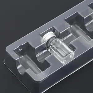 Manufacturer Custom Ampoule Tray Pharmaceutical Packaging Disposable Blister Vials Medical Plastic Trays For Steroidsing