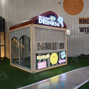 Hot Bán Di Động Nhà Thép Cấu Trúc Sáng Tạo Container Nhà 20ft 40ft Đúc Sẵn Cấu Trúc Cho Doanh Nghiệp Nhỏ Đổ - Product Image 3