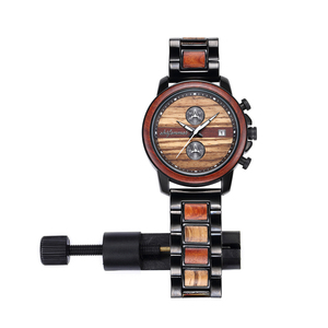 W0209 Montre à cadran en bois personnalisable, certifiée ISO, design sur mesure, fabricant chinois, très populaire - Product Image 1