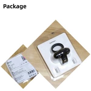 Cincin Penis bergetar silikon kuat untuk pria mainan seks dengan fitur pijat klitoris jenis produk cincin Penis - Product Image 5