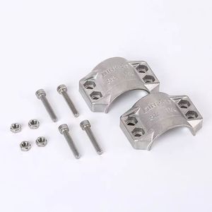 Nieuwe Hoge Druk Veiligheidsklem EN14420-3 Roestvrij Staal Tweedelige Hoepel Lavabuis Klem Gieten Technics Gepolijst Oppervlak - Product Image 4