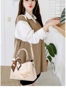Newest Ladies Bags Fashion High Quality Pu Leather Shoulder Bags Trendy Bags Women's <b>Handbags</b> for Women Luxury - Product Image 5