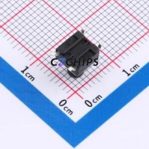 TS110426080 Tactile Switch SMD-4P,6x6mm Switch Single Pole Single Throw Round Button 2.6N 8mm - Product Image 2