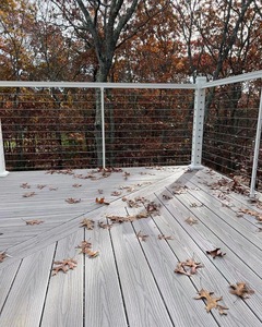 Hiện đại không thấm nước 18mm dày WPC decking với bề mặt hạt gỗ chống trượt ngoài trời tếch từ gỗ nguyên liệu nhựa nhà máy - Product Image 4