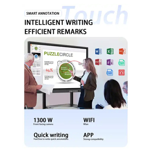 Bảng thông minh tương tác cảm ứng hồng ngoại 65 inch 4K UHD 20 điểm cho lớp học & hội nghị sử dụng Android + Windows OS Bảo hành 3 năm - Product Image 3