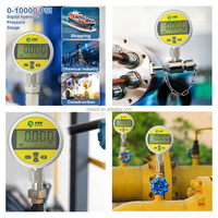 Manomètre hydraulique à affichage LCD Manomètre numérique à cadran 60mm M20 * 1.5 0.5% 100mm Manomètres à cadran-0.1 ~ 100Mpa