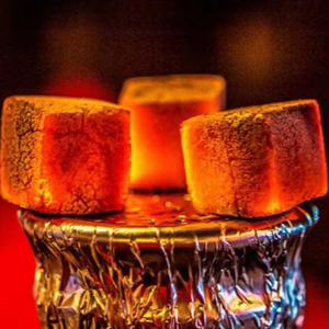 Charbon de chicha naturel en vrac, briquettes de coque de noix de coco, longue durée, sans fumée, faible teneur en cendres, haute chaleur, combustible pour chicha - Product Image 1