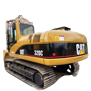 Excavatrices sur chenilles Caterpillar 320 d'occasion haute performance avec attache rapide, brise-roche, excavatrices 20T d'occasion avec accessoire de pouce CE - Product Image 1