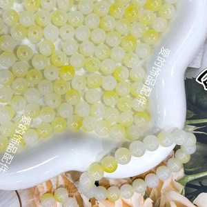 Acrylic <b>Beads</b> 6-10mm Round Candy Color Loose <b>Beads</b> For Jewelry Making Opp Bag Packing - Product Image 3