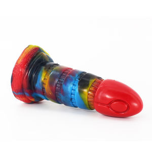 YOCY grand Anal godemichet Anal Animal dieu bête fantaisie gode Silicone <span class=keywords><strong>ventouse</strong></span> coloré jouets sexuels pour femmes hommes masseur - Product Image 3