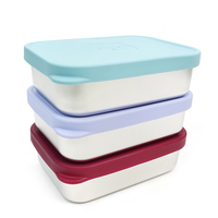 Boîte à lunch en acier inoxydable personnalisé en acier inoxydable sans Bpa pour les enfants Vente en gros de matériaux de qualité alimentaire