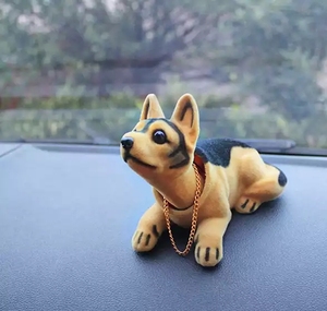 RTS mignon cadeau créatif ornement de table voiture poupée secouer la tête <span class=keywords><strong>chien</strong></span> décoration voiture décoration intérieure - Product Image 3