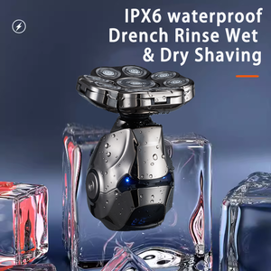 VOAUN-Tête de Rasage Électrique Intelligente, <span class=keywords><strong>Coiffeur</strong></span> <span class=keywords><strong>Chauve</strong></span> avec Lame en Acier Inoxydable <span class=keywords><strong>pour</strong></span> Application de Voiture Domestique - Product Image 3