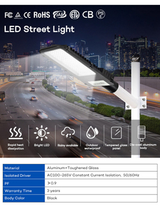 ไฟถนน LED แบบกันน้ำสำหรับสวนและถนนไฟถนนแบบรวม50W-250W ใหม่ล่าสุดดีไซน์ IP67 - Product Image 5