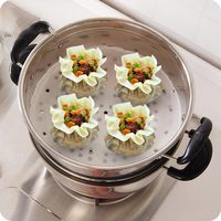 Papiers de cuisson ronds perforés sur mesure de 9 pouces, jetables pour friteuse à air et dim sum, livraison directe