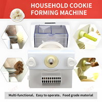 500G Hopper Home Pasta Maker Nouilles Pâtes Faisant La Machine Avec Types De Moules Buses Cookie Biscuit Formant La Machine D'extrudeuse