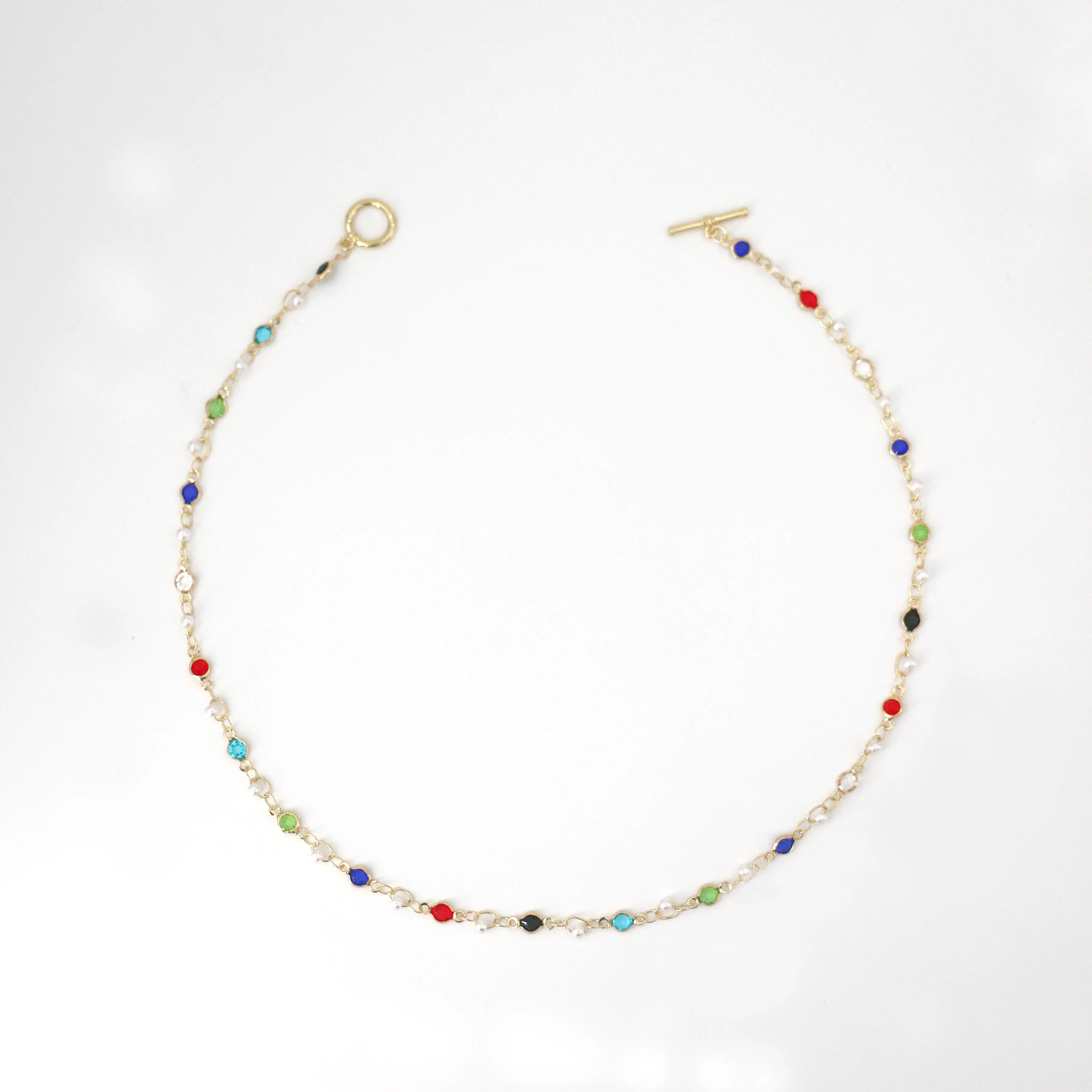 NEW Women's Charming Eye Necklace Bohemian Style Bead Chain