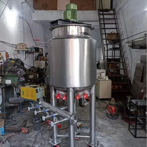 Bouilloire à vapeur industrielle à double enveloppe pour le traitement de la sauce, du sirop et de la pâte - Product Image 1