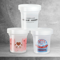 Solutions complètes : Pot en plastique jetable de 16,91 fl oz pour desserts/gelée de plantes médicinales
