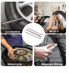 Outil de démontage de <span class=keywords><strong>pneu</strong></span> de voiture Cuillère en acier Ouvre-jante en fer Changeur de levier Outils de réparation de voiture Moto Vélo Accessoires de voiture - Product Image 5