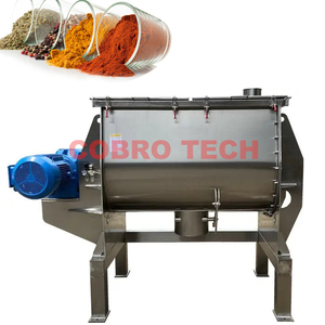 เครื่องผสมผงอัตโนมัติอุตสาหกรรมสแตนเลสเครื่องปั่นริบบิ้น - Product Image 5