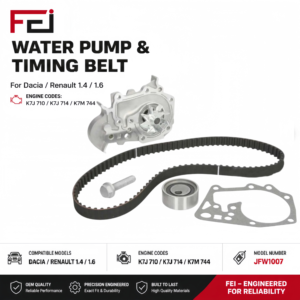 Kit Cinghia di Distribuzione con Pompa Acqua KP15473XS per <span class=keywords><strong>Dacia</strong></span> 1.4 1.6/<span class=keywords><strong>Renault</strong></span> 1.6, Accessori <span class=keywords><strong>Auto</strong></span> per Riparazione Motori K7J 710 714 K7M 744 - Product Image 2