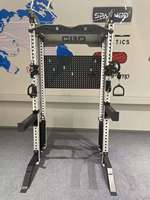 Rack de musculation multifonctionnel de qualité commerciale avec système de croisement de câbles double, demi-cage CBW-53 pour salle de sport et studio