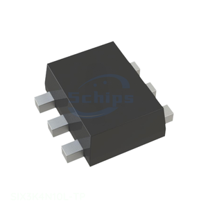 Kit Electronic Components SIX3K4N10L-TP DUAL N-CHANNEL MOSFET,SOT-563 Manufacturer Channel Transistors SOT-563, SOT-666 - Product Image 1