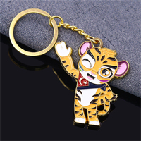 Personal isierte maßge schneiderte zweiseitige Schlüssel ring drehbare Emaille Schlüssel anhänger Souvenir Metall Logo 2D 3D Schlüssel bund
