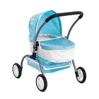 Usine de Jouet Wagon OEM Faire semblant de Jouer Jouet pour Filles Vente Chaude Belle Rétractable Pliant DIY Bébé Poupée Poussette Poupée Landau