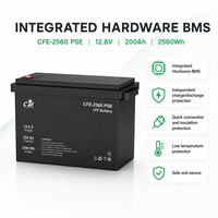 Batterie LiFePO4 LFP CFE-2560 SE 25,6V 100Ah avec BMS IP65, 3000 cycles, pour onduleur Growatt, solaire marin et alimentation de secours solaire