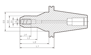 Sk50a chủ Mài máy thủy lực Chunk cho máy công cụ sử dụng - Product Image 4