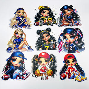 Adesivi Termotrasferibili Personalizzati all'Ingrosso con Logo e Numeri per Ragazze, Resistenti al Lavaggio, Trasferimenti DTF, Adesivi Termotrasferibili in Plastisol per Vestiti - Product Image 3