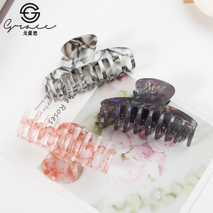 Goreisi คลิปหนีบผมกรงเล็บด้านหลังศีรษะขนาด9ซม. 2023รุ่นใหม่ - Product Image 3