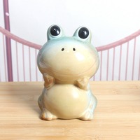Tirelire grenouille en céramique MSH en gros – Cadeau pour enfants et ornement artisanal pour la maison