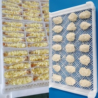 Petite machine automatique à hamburger, machine à nuggets de poulet, machine à hamburger au bœuf, au poisson, à la pomme de terre, machine à former des galettes de viande, machine à paner