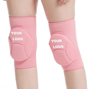 Ginocchiera a compressione viola rosa multicolore ad alta elasticità su misura migliore ginocchiera per uomo e donna supporto per ginocchio