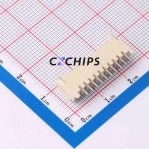 ZX-HY2.0-10PWT Wire-to-Board Pin Header SMD,P=2mm,Horizontal Mount Connector 1x10P 2mm Horizontal Mount HY - Product Image 2