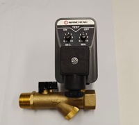 Offre Spéciale nouvelle électrovanne de vidange automatique en laiton de 3.2mm avec minuterie pour pièce de compresseur d'air utilisée