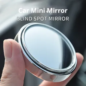 360 Ultra-Clear Reflective Blind Spot Wide-Angle Side <b>Mirror</b> for Silver Adjustable for <b>Car</b> Reversing Auxiliary - Product Image 4