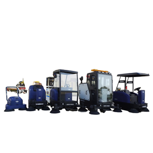 Balayeuse de voirie, machine de nettoyage de sols, balayeuse électrique à batterie, machine de nettoyage de voirie robuste - Product Image 6