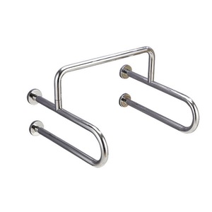 Vendite della fabbrica della Cina a parete 304 acciaio inossidabile wc pink Bar a forma di U disabili supporto del bagno ferroviario per anziani - Product Image 2
