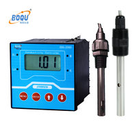 Industrie des centrales thermiques AC 220V 50Hz eau électrique en ligne EC TDS contrôleur de conductivité de salinité moniteur mètre