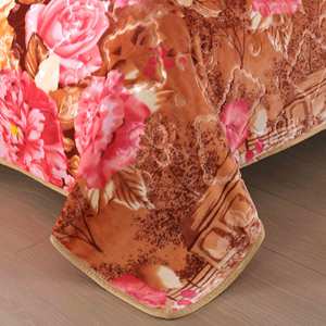 Mantas personalizadas al por mayor para la industria textil a buen precio, 12 <span class=keywords><strong>kg</strong></span> de grosor, conjuntos de tamaño king, mantas Raschel nubladas de visón - Product Image 2