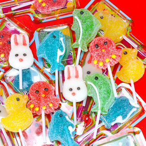 Toptan 11g karikatür hayvan lolipop sakızlı şeker-eğlenceli ve doğum günü partileri için Chewy çocuklar aperatif, okul davranır, tatil iyilik - Product Image 2